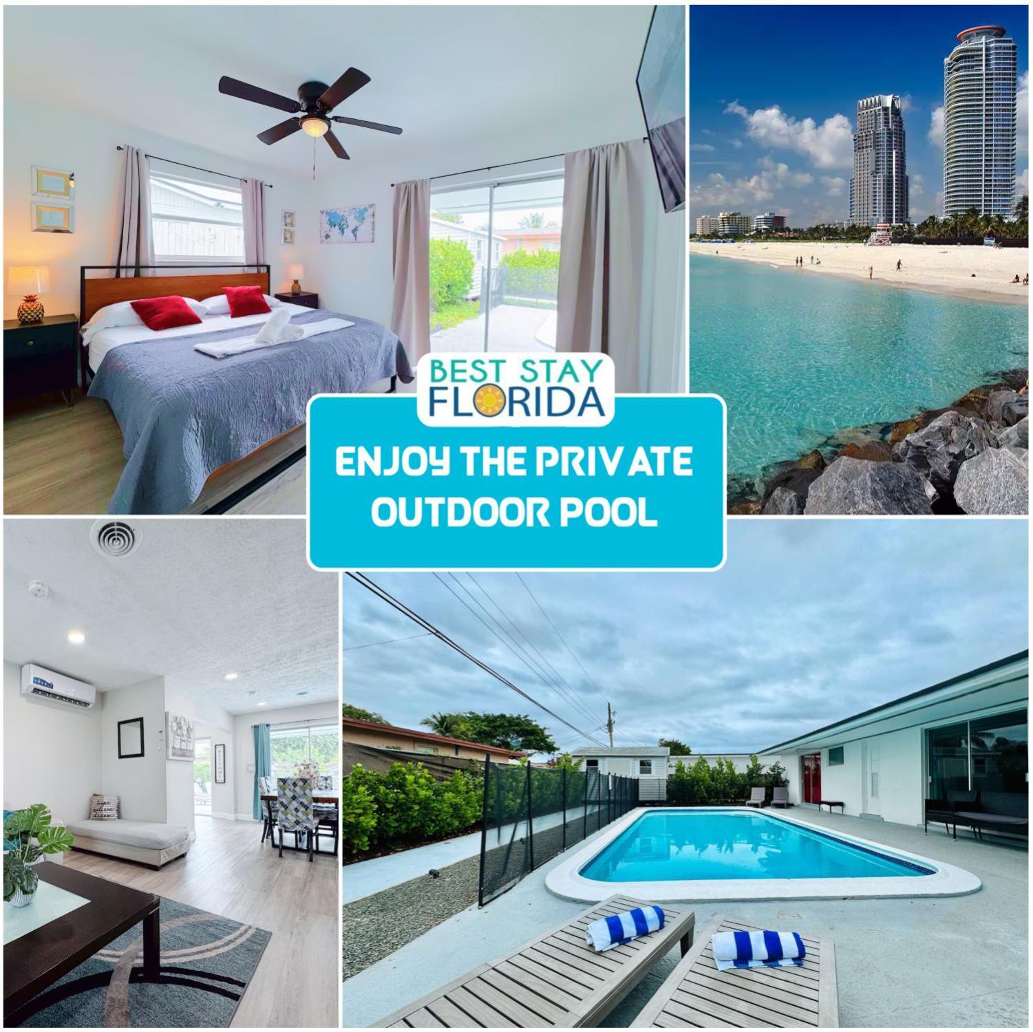 פורט לודרדייל Tropical Villa Pool Courtyard & Garden View מראה חיצוני תמונה